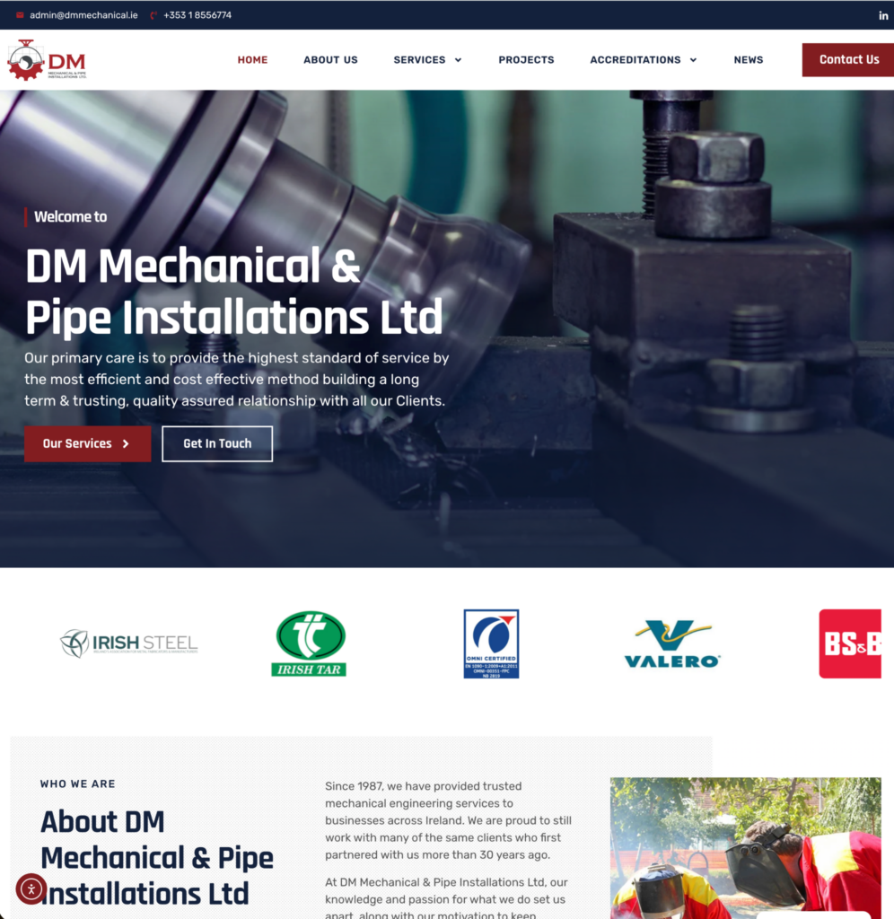 How New Era Digital Helped DM Mechanical Transform Their Website into a Platform for Future Growth 2 image 14 New Era Digital