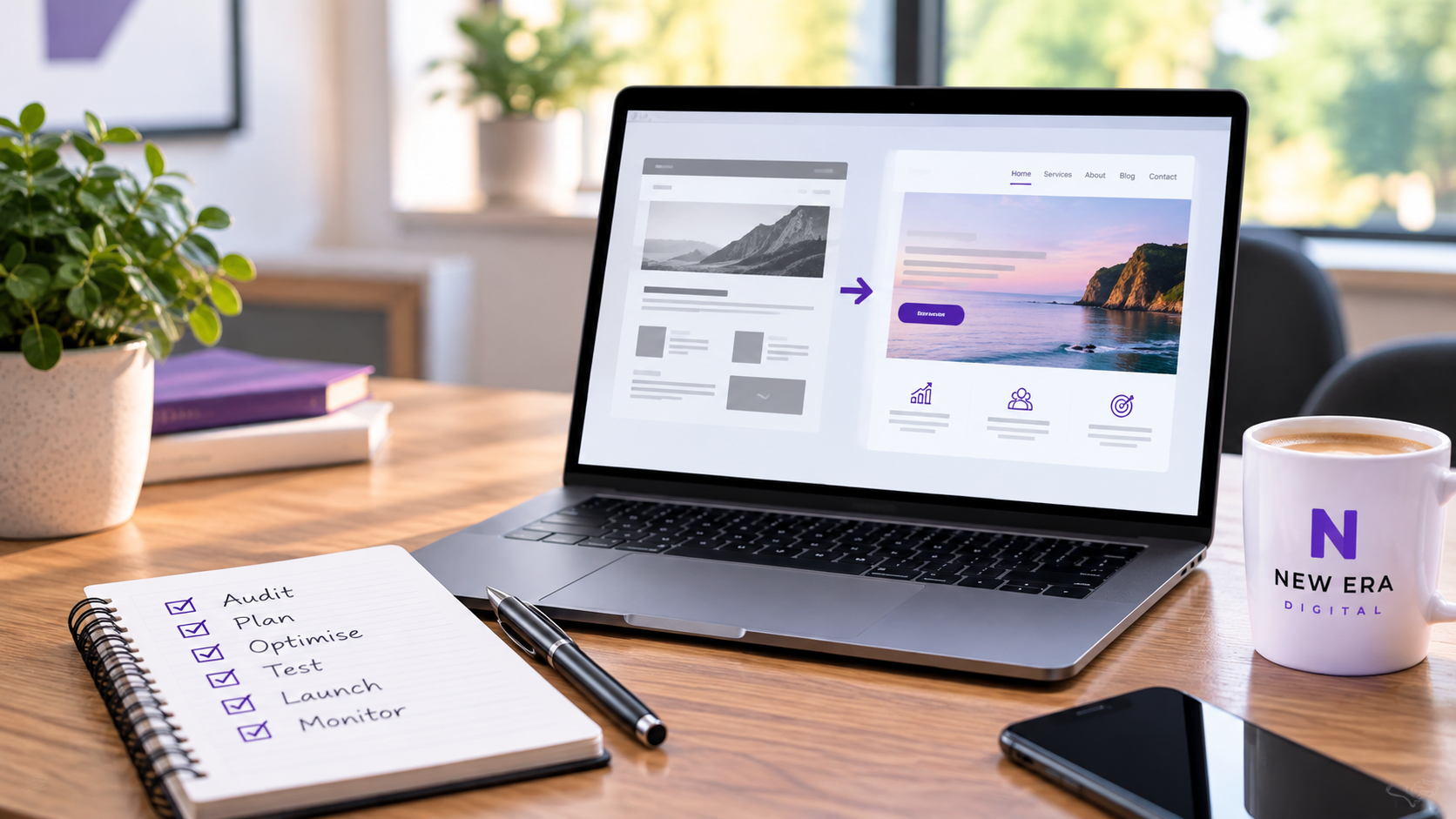 Website redesign SEO planning checklist for protecting rankings during a website migration